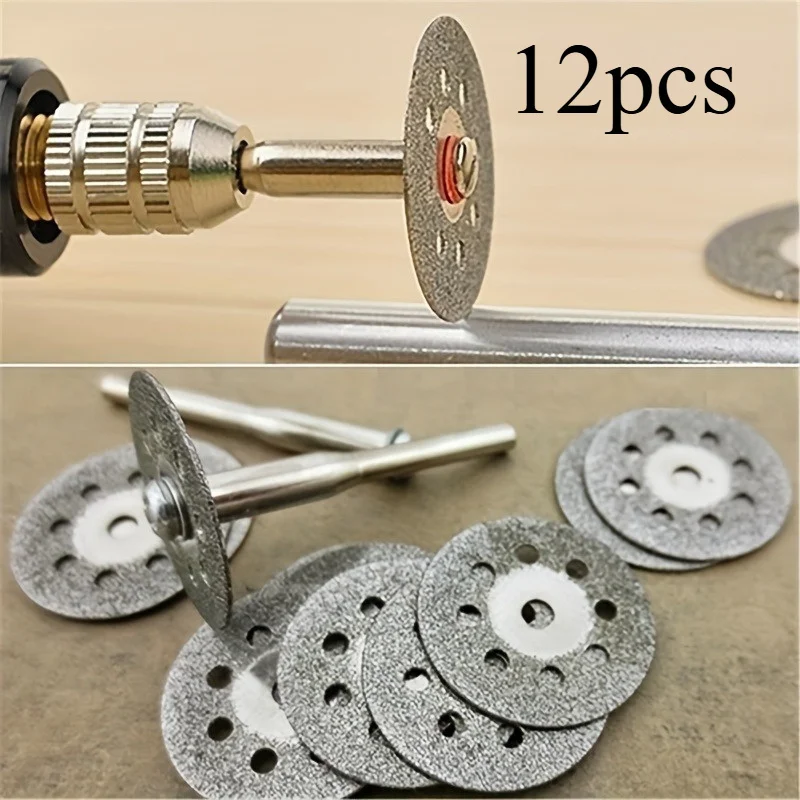 Cordless Rotary Tool Kit Accessories - 12 unids/set 22mm Hss disco de