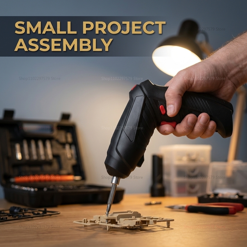 Electric Screwdriver Rechargeable Usb - Juego de 47 piezas de destornilladores