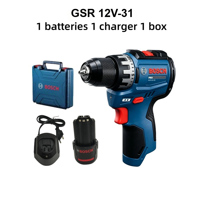 Power Tools - Taladro Inalámbrico Bosch Professional GSR 12V-31,