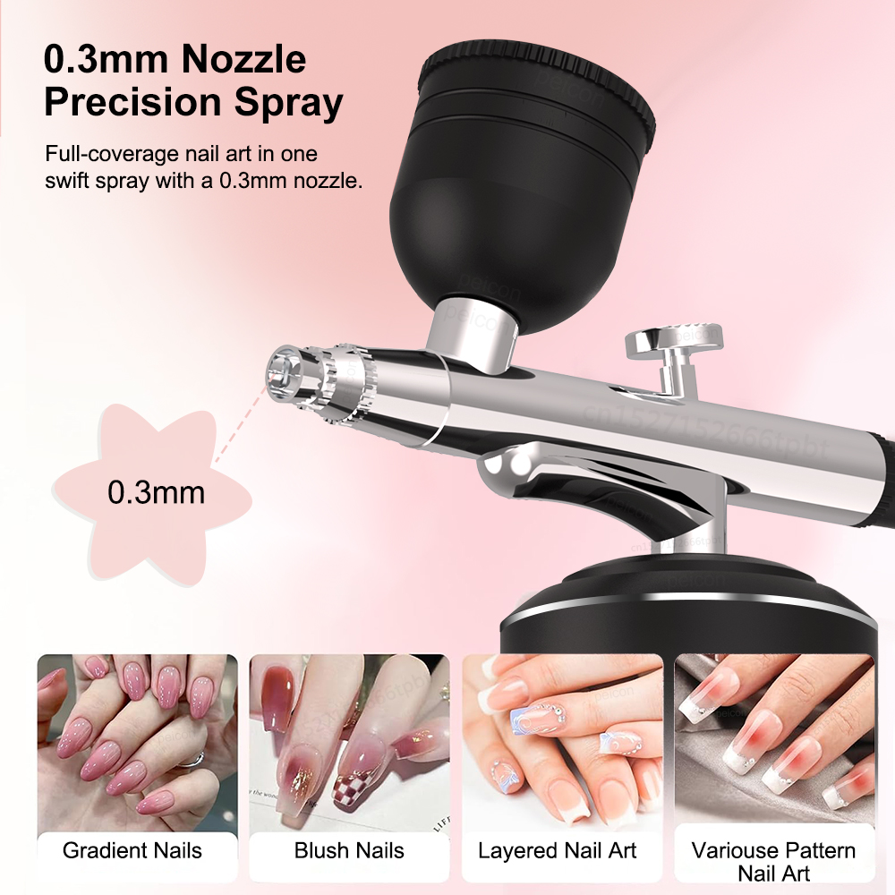  Aerógrafo con Compresor, Pis - Airbrush Kit With Mini Compressor reseña y precio