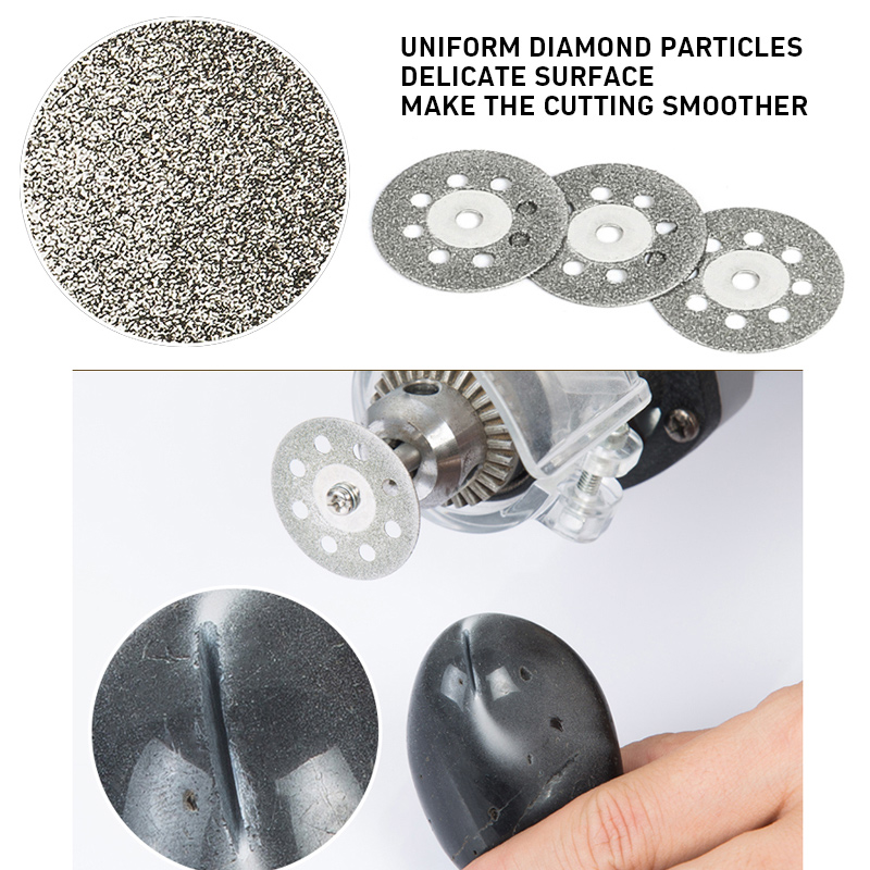 60 unids/lote muela hoja de si - Cordless Rotary Tool Kit Accessories reseña y precio