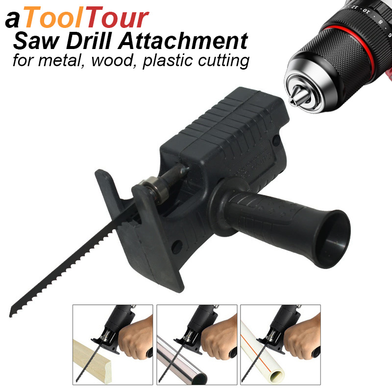 Adaptador de sierra recíproca  - Reciprocating Saw Attachment Drill reseña y precio