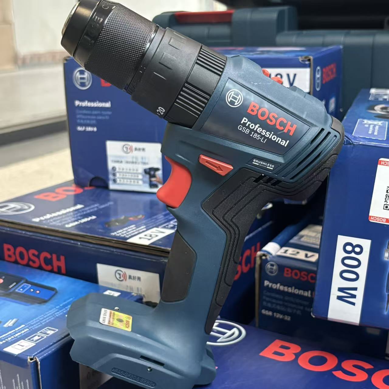 Taladro de impacto inalámbrico - Brushless Cordless Electric Drill 18V reseña y precio