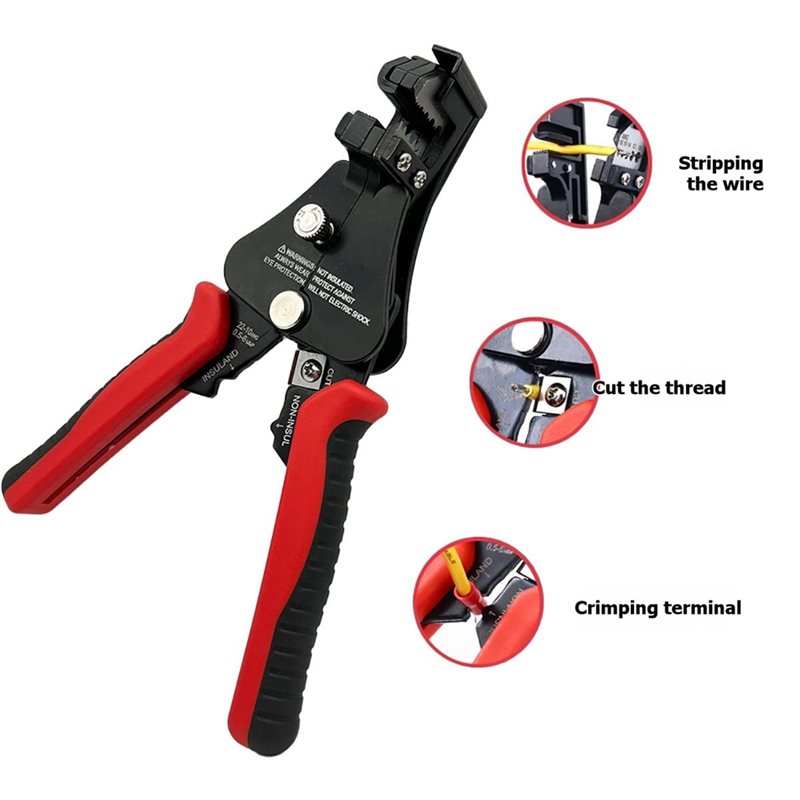 AB46 - Pelacables y crimpadora - Automatic Wire Stripper Cutter reseña y precio
