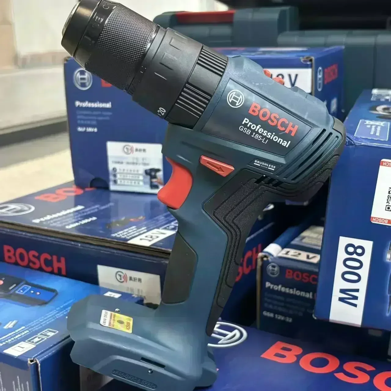 Taladro de impacto inalámbrico - Brushless Cordless Electric Drill 18V reseña y precio