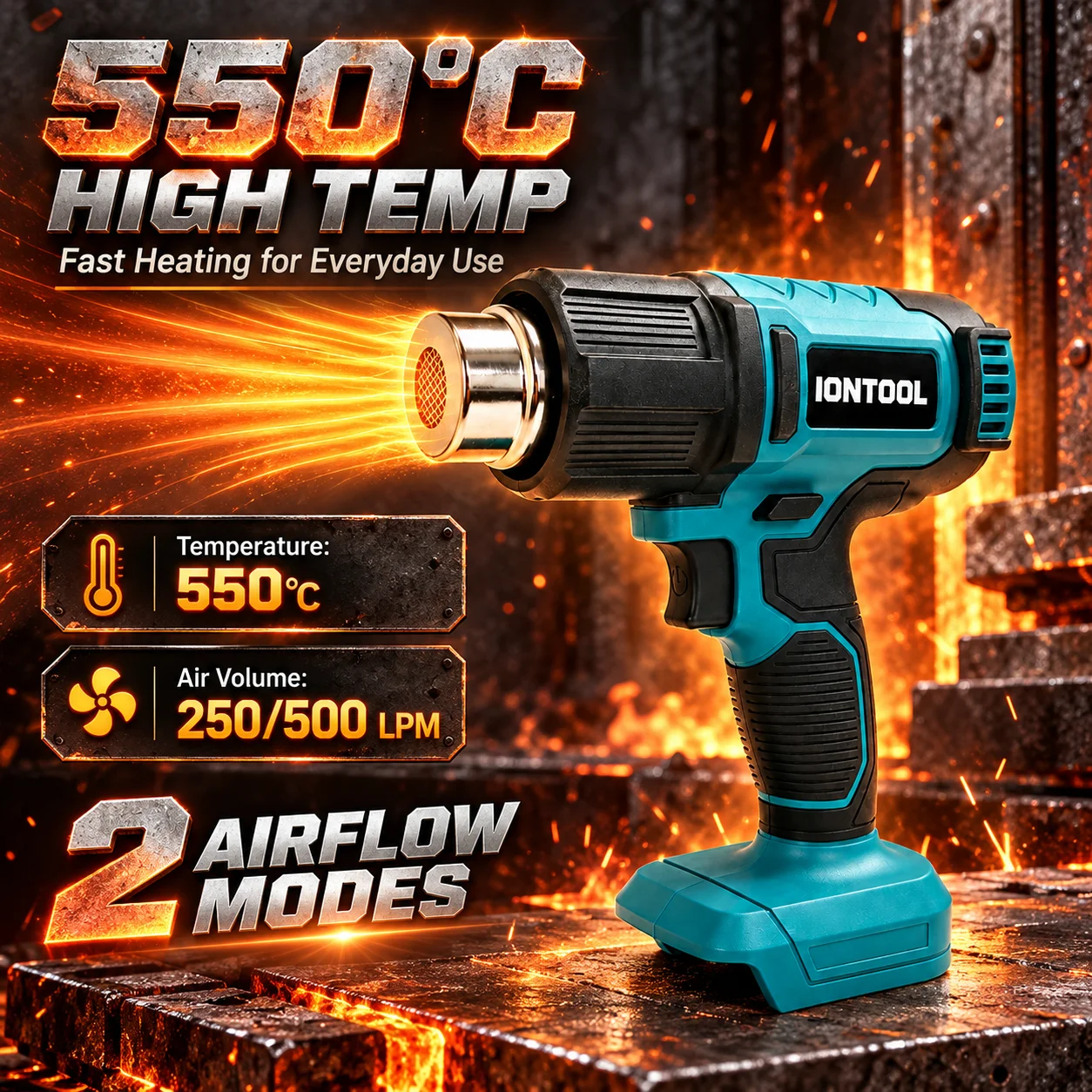 Pistola de calor inalámbrica I - Cordless Heat Gun For Shrink Tubing reseña y precio