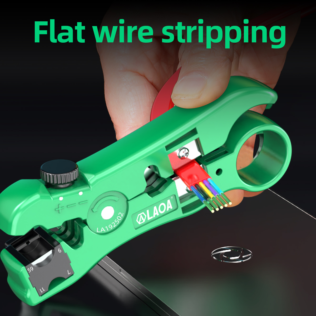 LAOA - Pelacables Coaxiales Mu - Automatic Wire Stripper Cutter reseña y precio